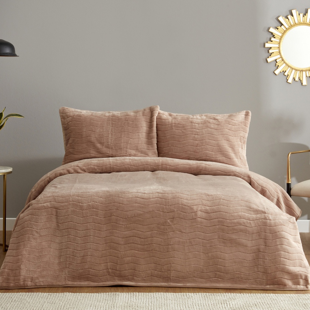 KH HERA MOONLIGHT SOFT DOUBLE BED COVER SET