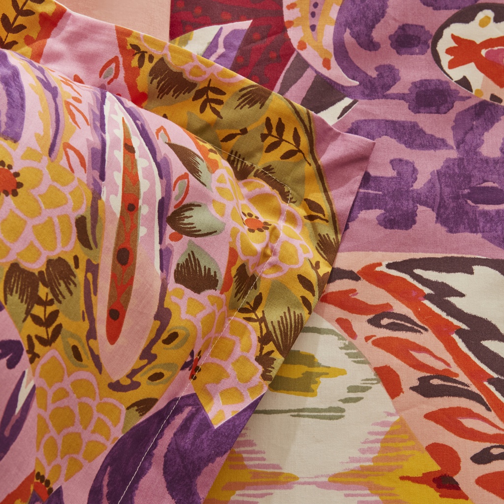 KH RUIZ %100 PAMUK CIFT KS NEV TA, FUŞYA