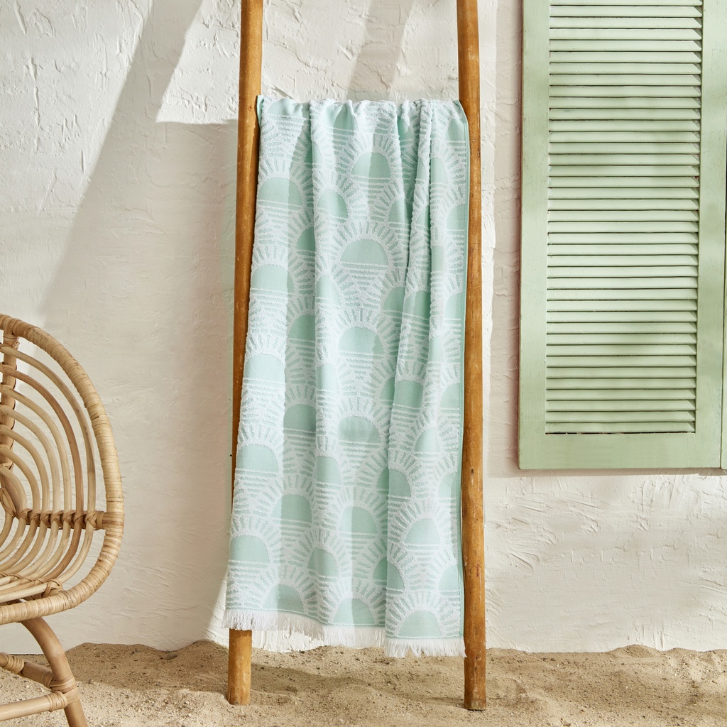 KH SUNNY PLAJ HAVLUSU, 85X150 CM, BEYAZ