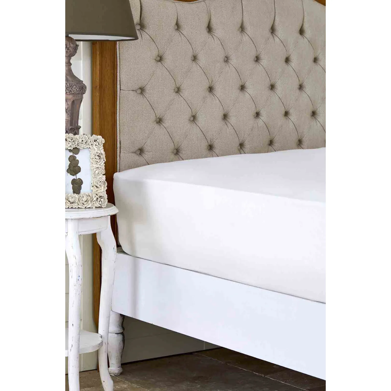 KH WHITE RNF 160*240 FLAT SHEETS SINGLE KS