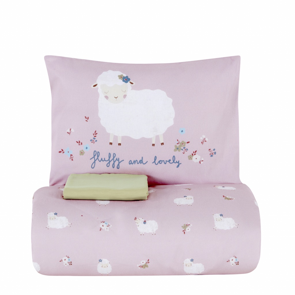 LOVELY SHEEP BEBEK NEVRESİM, PEMBE