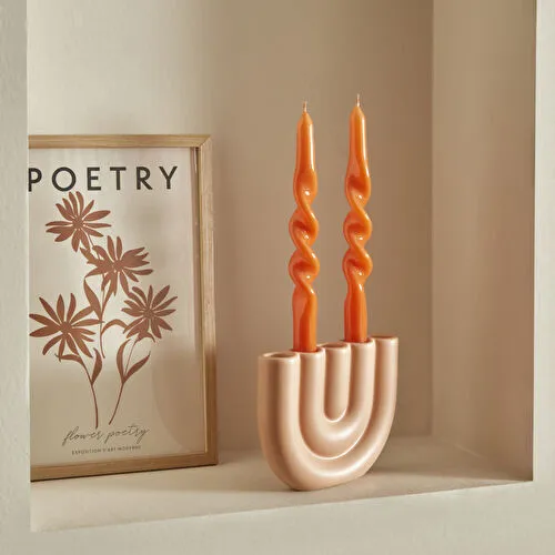 MARTİNA 4LÜ DEKORATİF ŞAMDAN SOMON