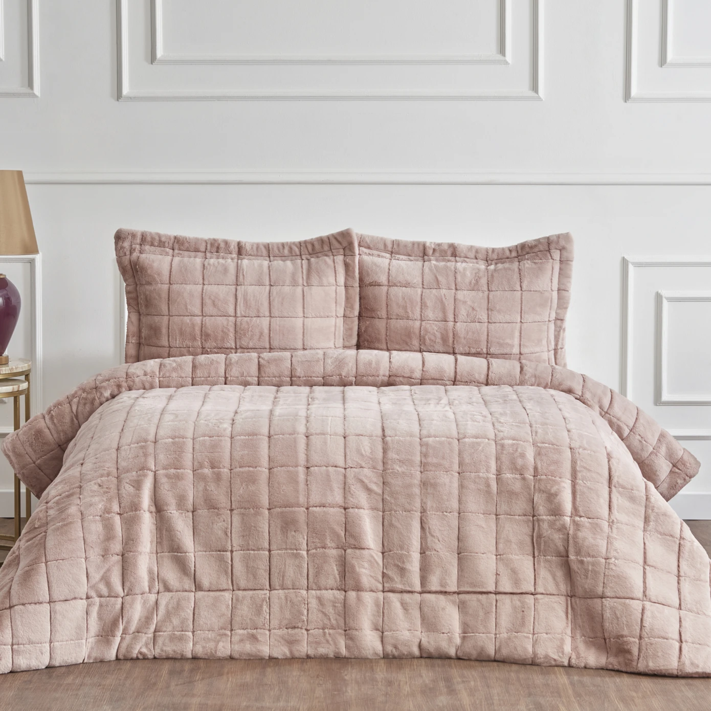 MISSY PUDRA DOUBLE KS FUR BED MATTRESS