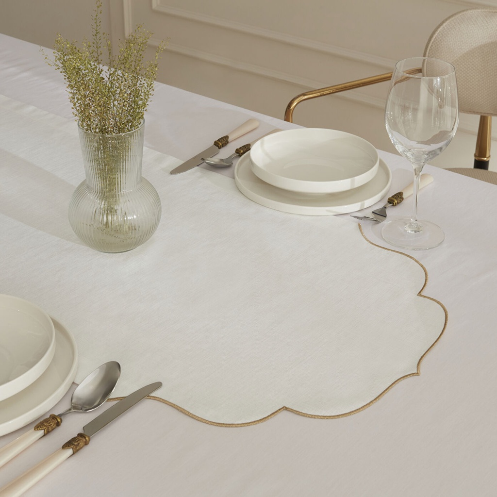 PERA RUNNER 35X115CM, GOLD