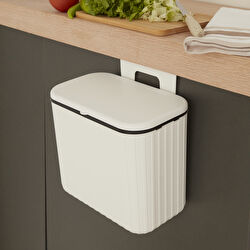 PİNO 4 LT ÇÖP KOVASI, BEYAZ