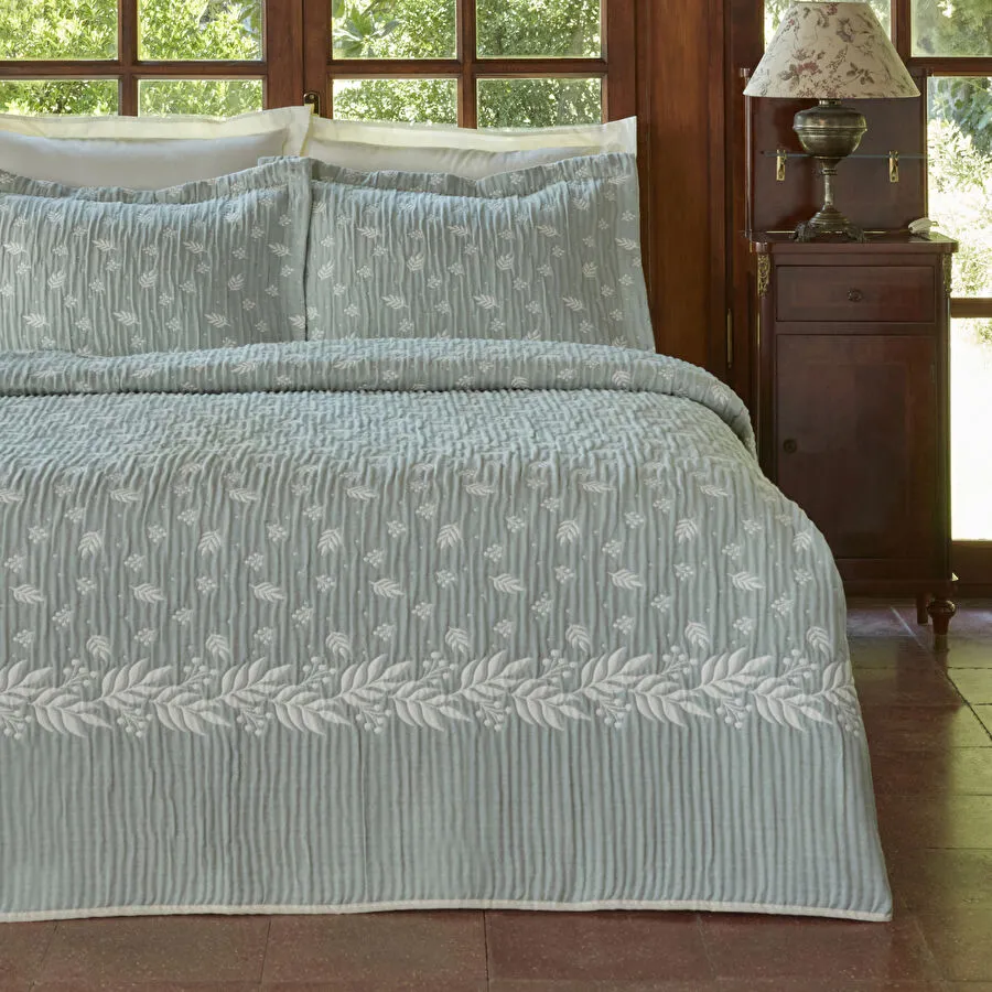 SASIL YATAK ORT SET, ÇİFT KİŞİLİK, MİNT