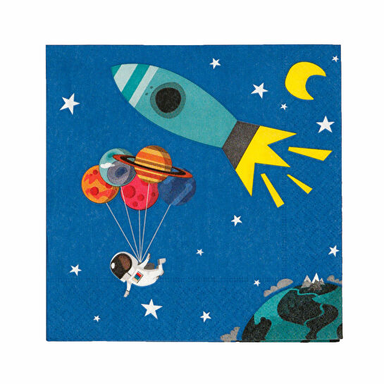 SPACE KAĞIT PEÇETE 20'Lİ 33X, MULTICOLOR