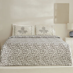 TIARA YATAK ORT SET, ÇİFT KİŞİLİK, GRİ