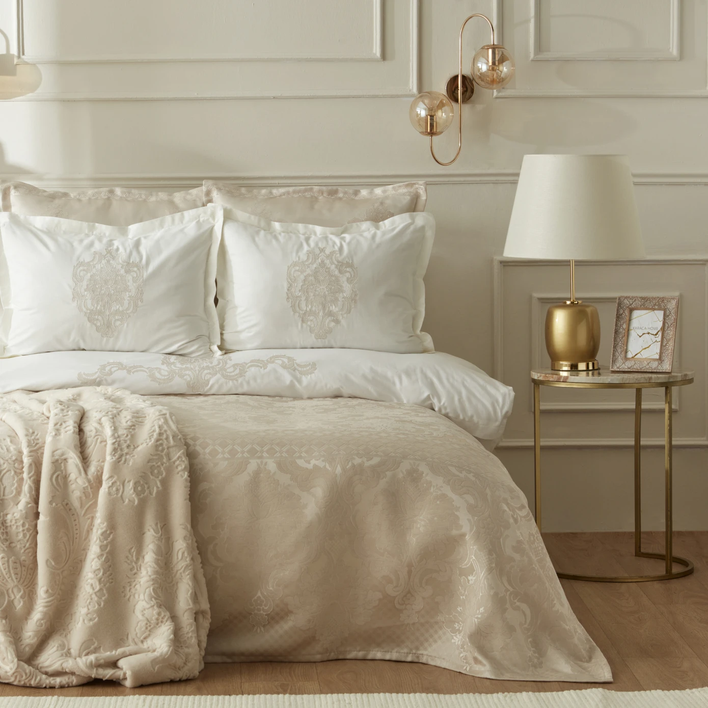 TUGBA GOLD 8 PRC PRIVATE DOUBLE SET