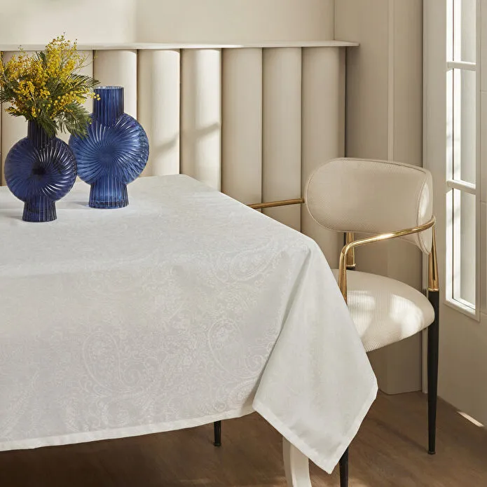 WILDEN DERTSİZ MASA ÖRTÜSÜ, BEYAZ