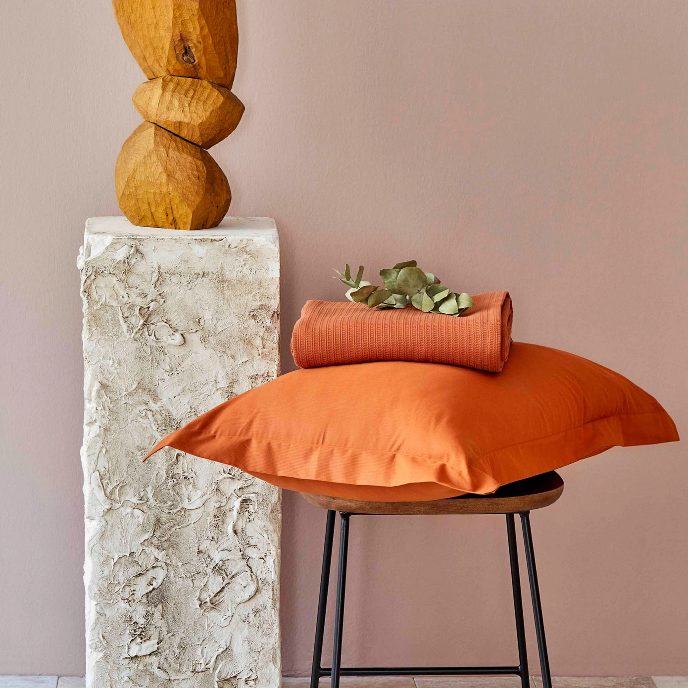 [200.18.01.0045] BACK TO BASIC TILE DOUBLE KS DUVET COVER SET