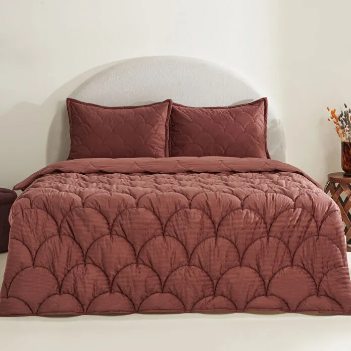 [1000187368003] COWRIE LUXURY COMFORT SET, GÜL KURUSU