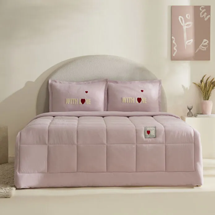 [1000239898001] Comfort set, 195X215 CM, PEMBE