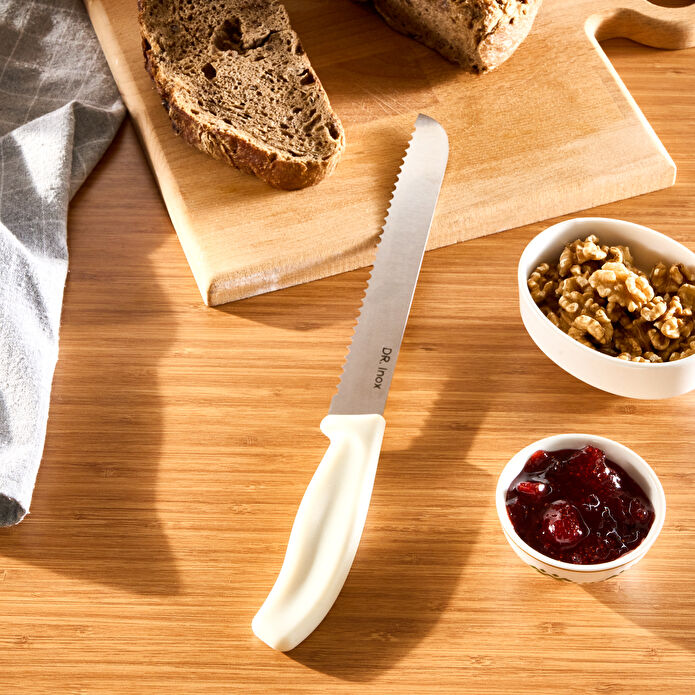 [1000234712002] DR.INOX EKMEK BIÇAĞI, 32 CM, KREM