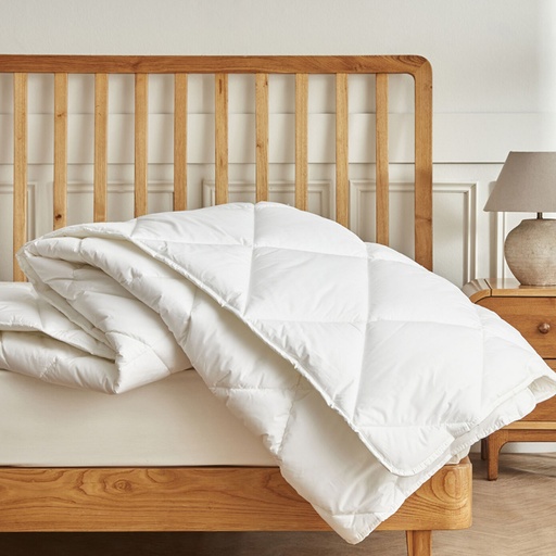 [1000010706001] ELITE COTTON NANO YORGAN TEK KS S, BEYAZ