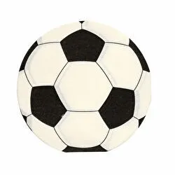 [1000013314001] FUTBOL TOPU ŞEKİLLİ KAĞIT PE, MULTICOLOR