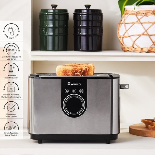[153.09.01.0590] KARACA 2303 INOX TOAST BREAD MK MD-420