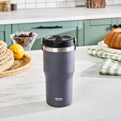 [1000160722001] KARACA ADVENTURE ÇELİK SIZD, 550 ML, GRİ