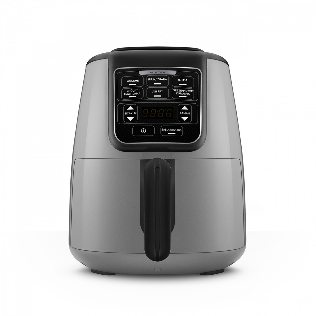 [153.09.01.3981] KARACA AIR PRO COOK XL 2IN1 TALKING AIRFRYER COOL GRAY