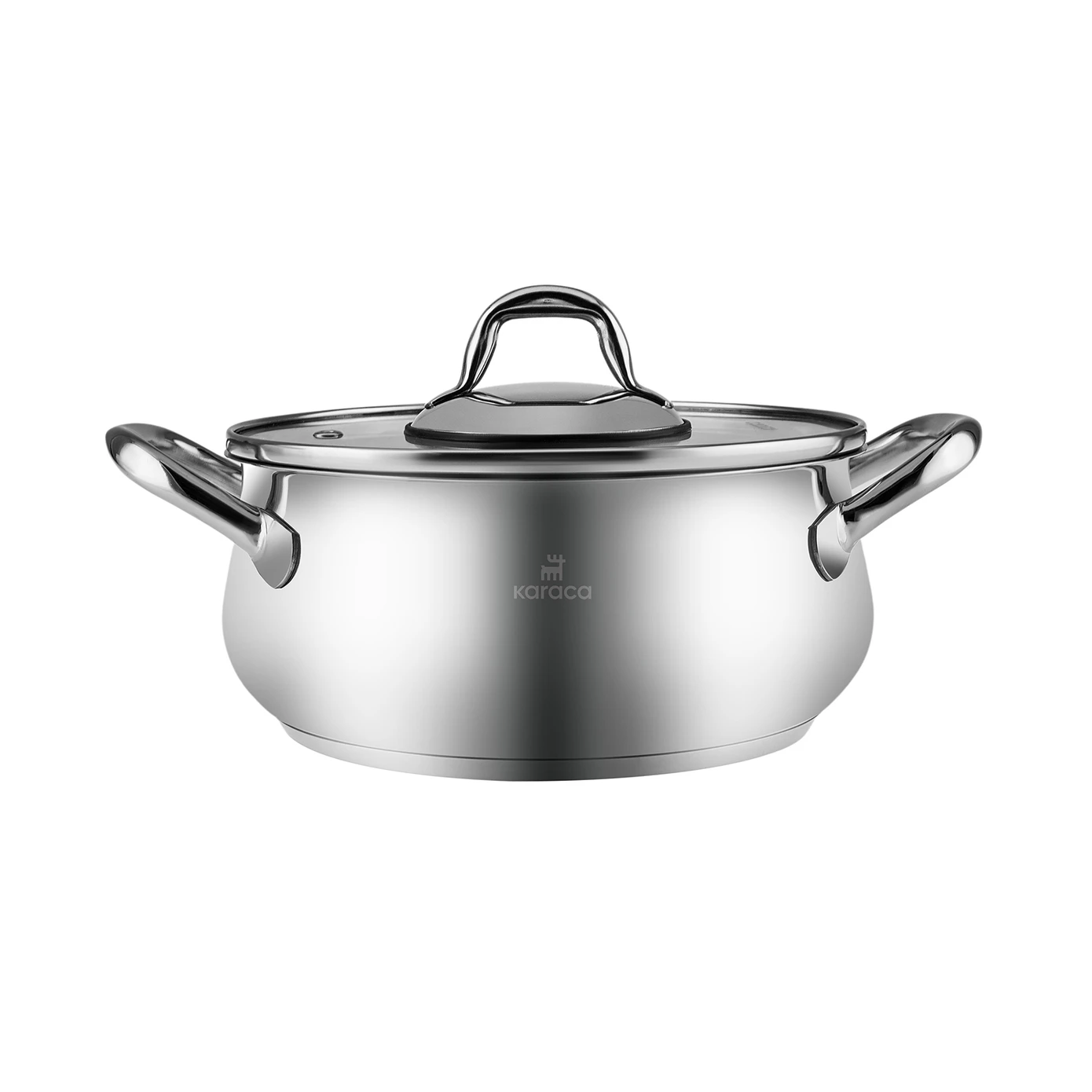 [153.09.01.1100] KARACA AKARA NEW STEEL POT 24 CM