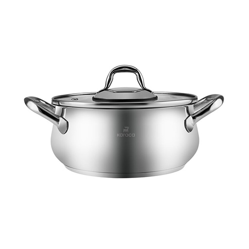 [153.09.01.1101] KARACA AKARA NEW STEEL POT 26 CM