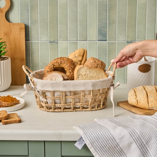 [1000186019001] KARACA ASİA EKMEK SEPETİ, KREM