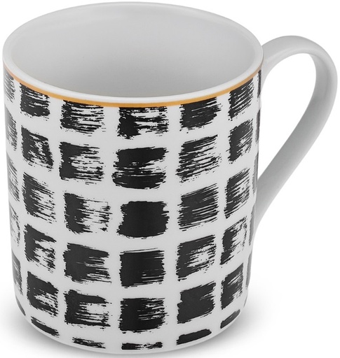 [153.09.01.2792] KARACA BLACK SQUARE 360 ML MUG