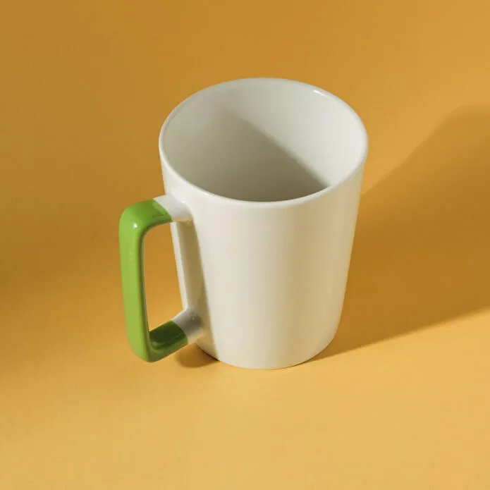 [1000152132001] KARACA BOĞA BURÇ KUPA 340 ML, BEYAZ