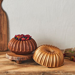 [1000000573003] KARACA CAKE PRO DİLİMLİ DÖKÜM KEK, GOLD