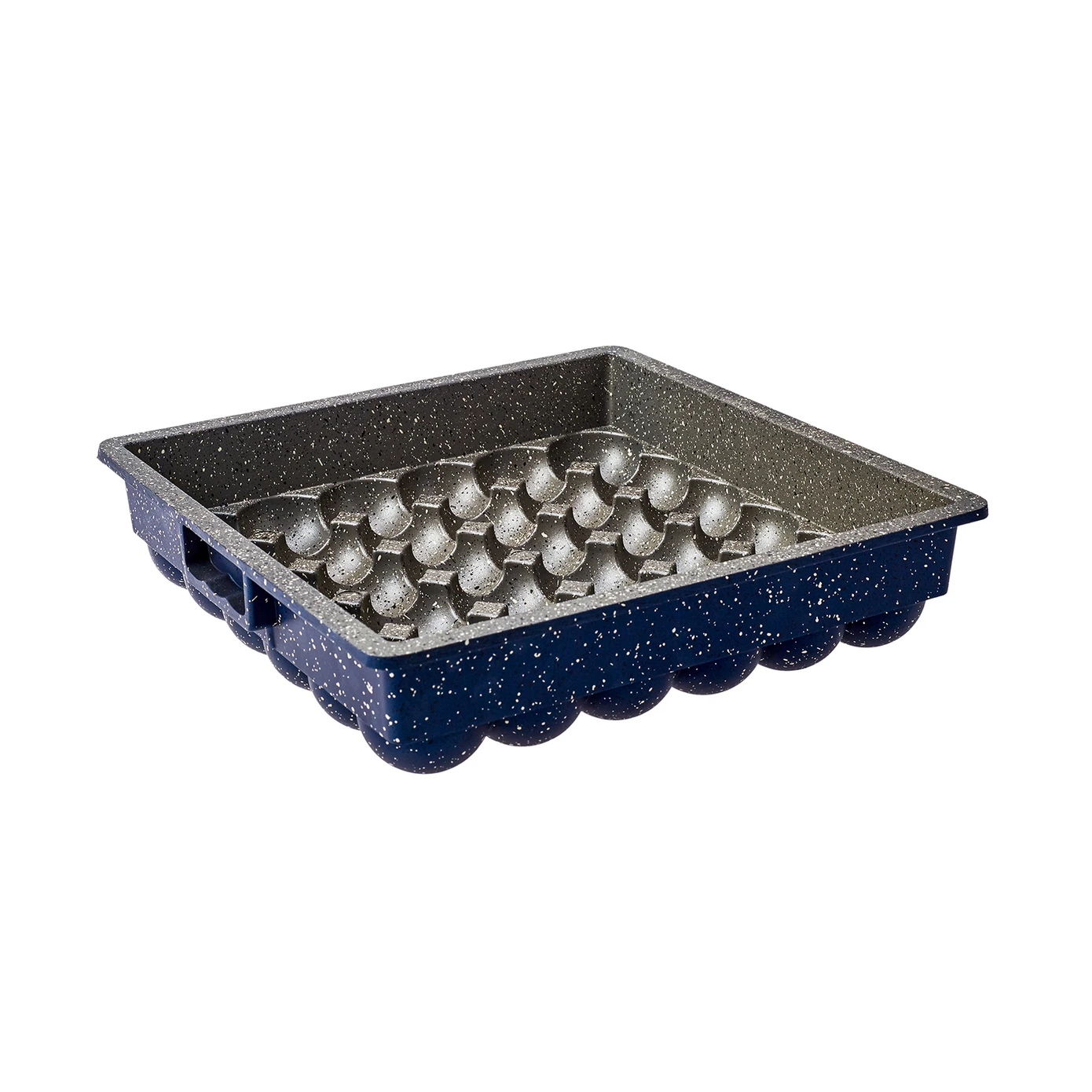 [153.03.06.9738] KARACA CAKE PRO KARYA XL BATON NAVY BLUE CAST CAKE MOLD