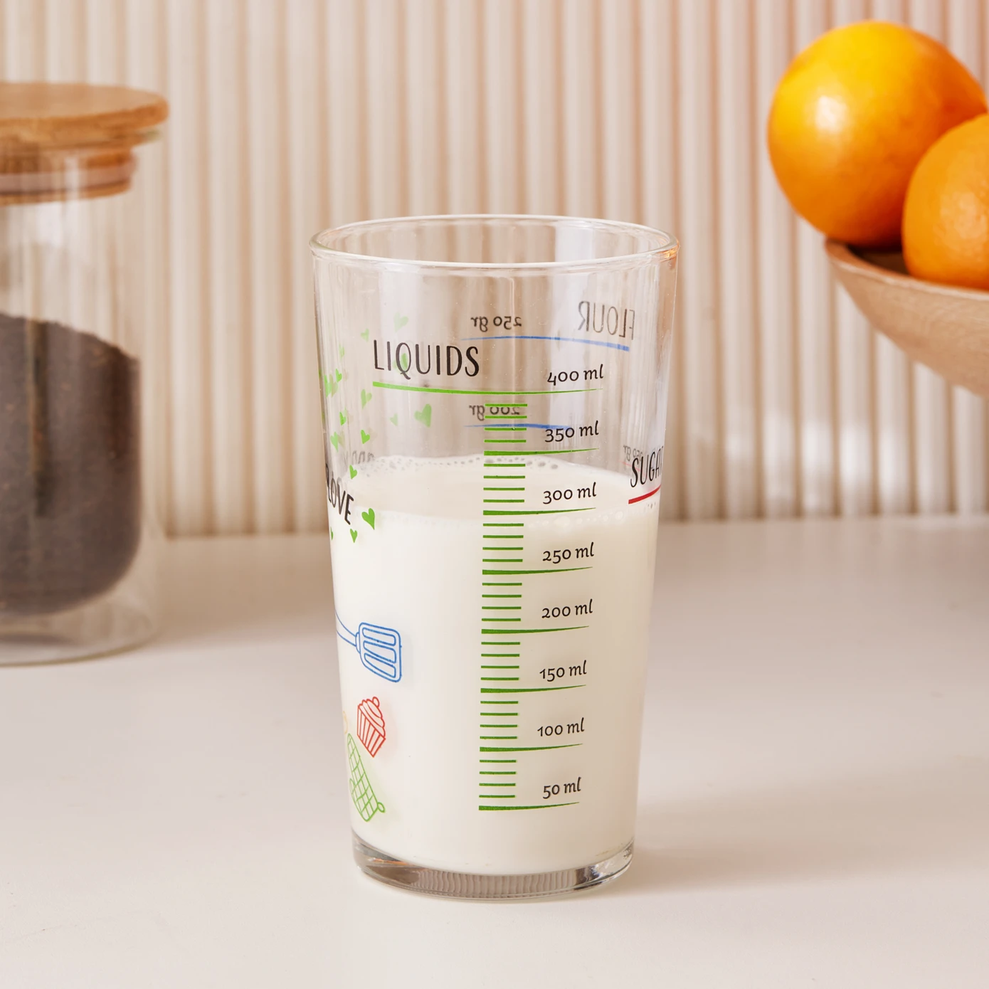 [153.09.01.0336] KARACA CARME GREEN MEASURING CUP