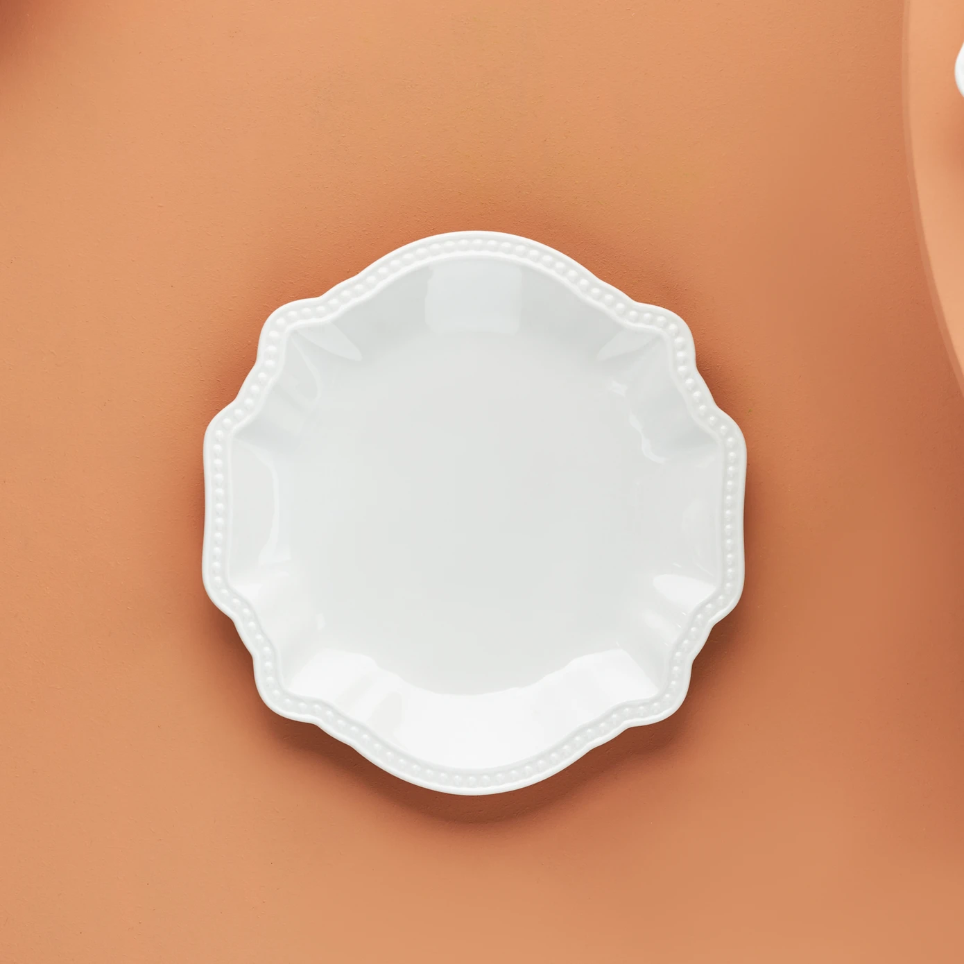 KARACA CARMEN LACE CAKE PLATE 22 CM