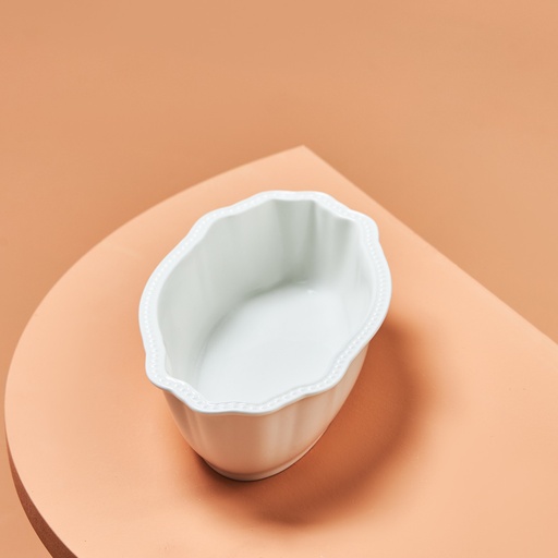 KARACA CARMEN LACE DEEP BOAT PLATE 23 CM