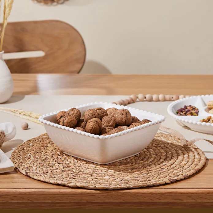 [1000019930001] KARACA CARMEN PERLA BOL KASE 20 C, BEYAZ