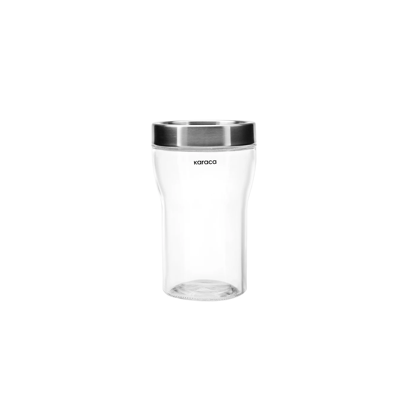 [153.03.08.3008] KARACA DANICA GLASS STORAGE CONTAINER M
