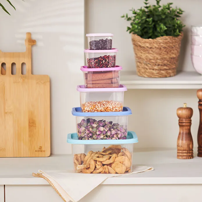 [1000017820001] KARACA DORA PURPLE 6 PARÇA S, MULTICOLOR