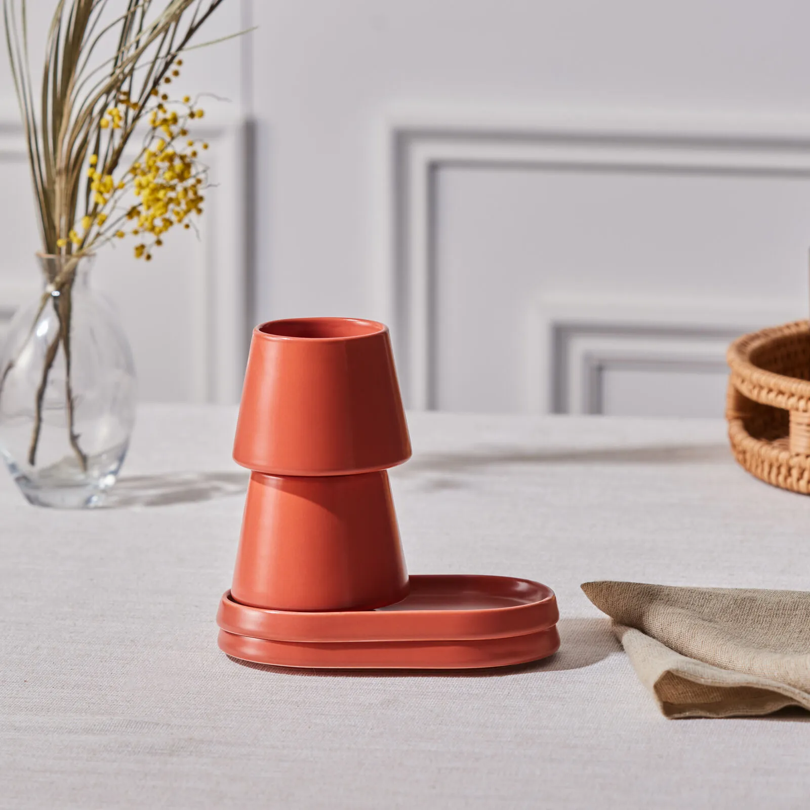 [153.03.05.0287] KARACA EQUAL 80 ML COFFEE CUP FOR 2 PEOPLE