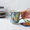 [1000016965001] KARACA FLOWER N HARFLI MUG, MULTICOLOR