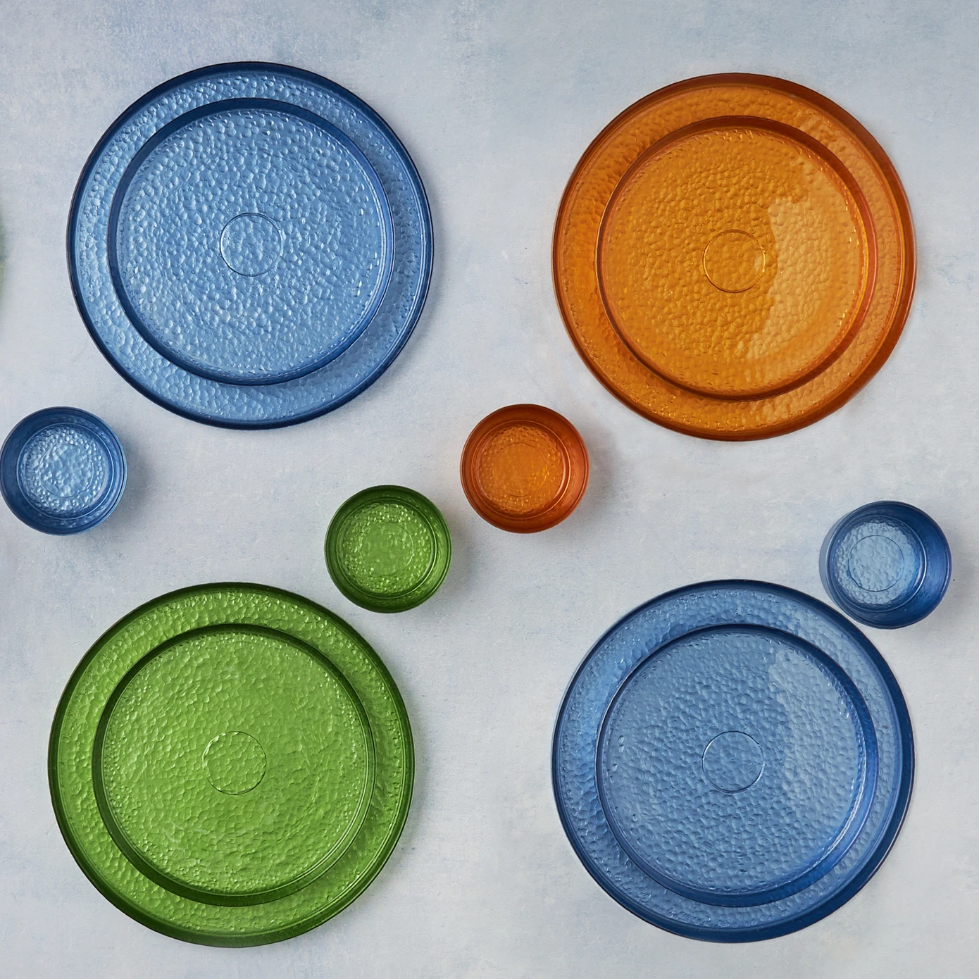 [153.03.08.4712] KARACA GLACIER 18 PIECES BREAKFAST SET RND