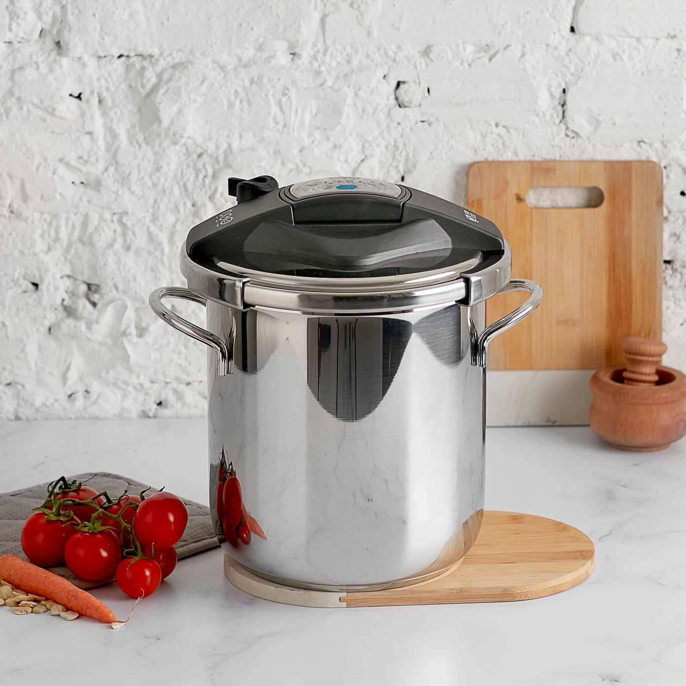 [153.03.08.0653] KARACA GRANDE PRESSURE COOKER 9 LT