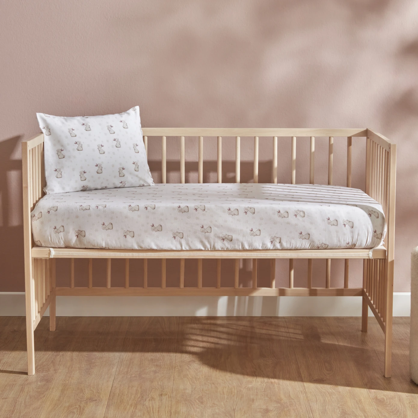 [200.22.11.0230] KARACA HOME BABY RABBIT PILLOW SHEET SET