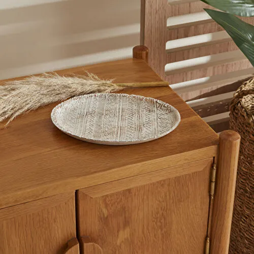 [1000195479008] KARACA HOME BALL MUM, 8 CM, BEJ