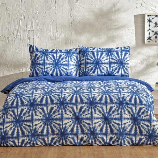 [200.22.14.0210] KARACA HOME DENIM SANCHEZ BLUE SINGLE DUVET COVER TK