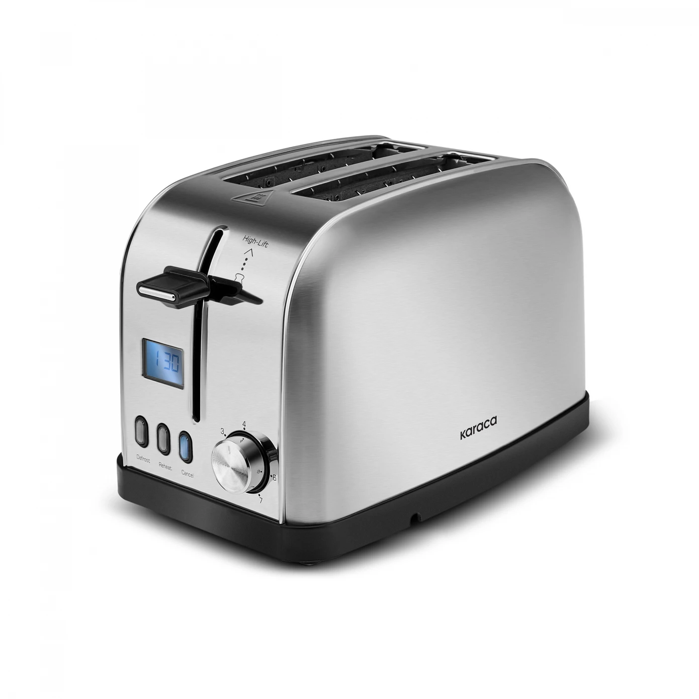 [153.09.01.3283] KARACA INOX BREAD TOAST MACHINE WITH LED TIME DISPLAY