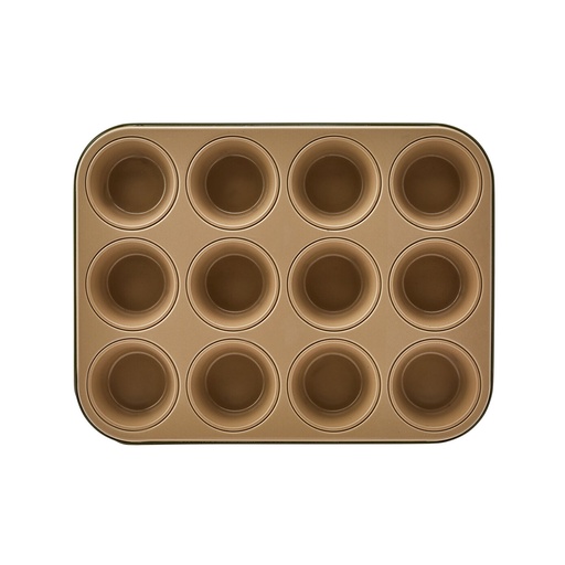 [153.03.06.1363] KARACA JENNESE 12-PIECE MUFFIN CAKE MOLD 35*27 CM