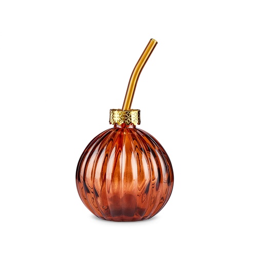 [1000010046003] KARACA LENA PIPETLI MUG 400 ML, AMBER