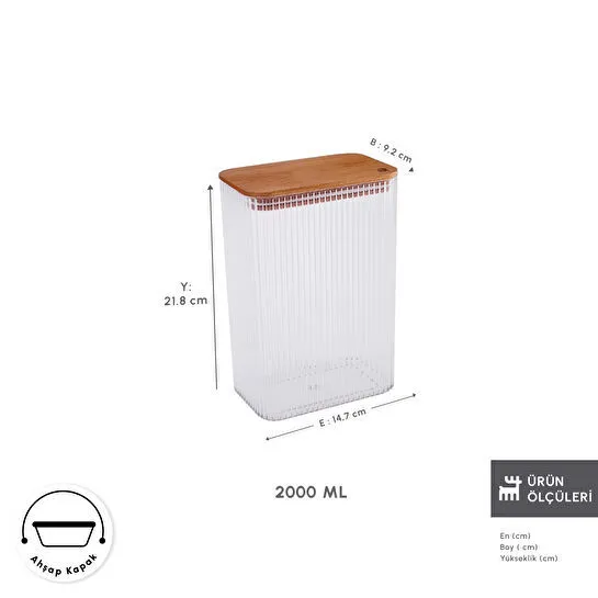 [1000000063001] KARACA MASSIMO ŞEFFAF SAKL, 2 LT, ŞEFFAF