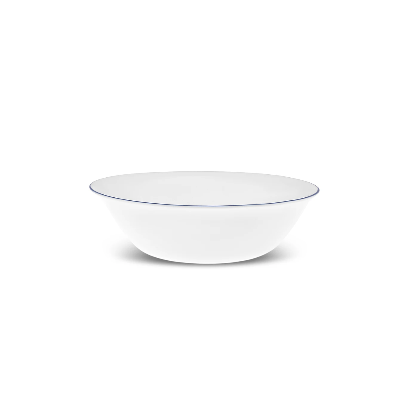 [153.03.06.8932] KARACA MILANO OPAL BLUE RIM BOWL 16CM
