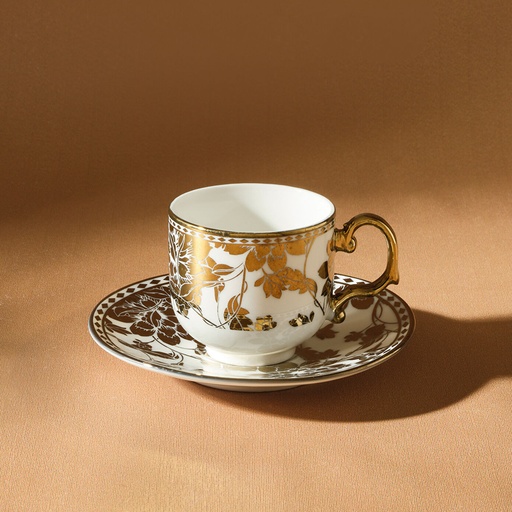 [1000014280001] KARACA MILLA 6 KİŞİLİK 80 ML KAHV, BEYAZ