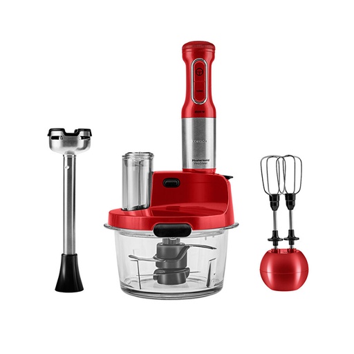[153.09.01.2014] Karaca Mastermaid Prosteel 2000W Mutfak Robotu Kırmızı